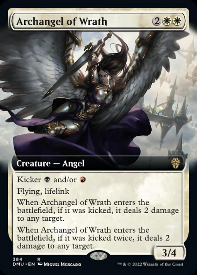 Archangel of Wrath (Extended Art) [Dominaria United] | The Gaming-Verse