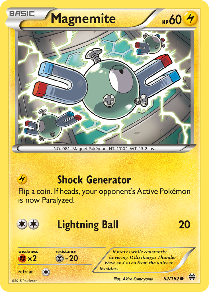 Magnemite (52/162) [XY: BREAKthrough] | The Gaming-Verse