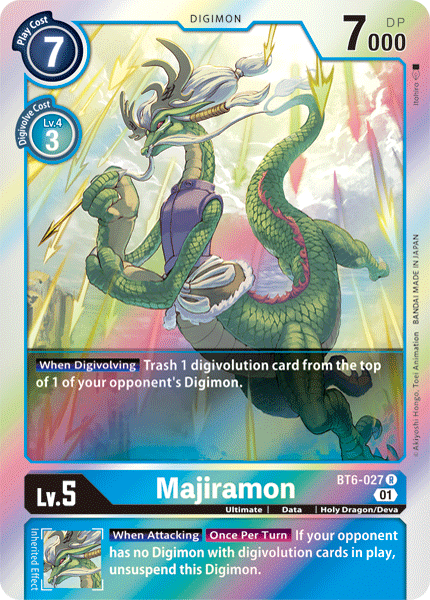 Majiramon [BT6-027] [Double Diamond] | The Gaming-Verse