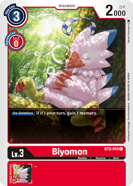 Biyomon [BT2-010] [Release Special Booster Ver.1.5] | The Gaming-Verse