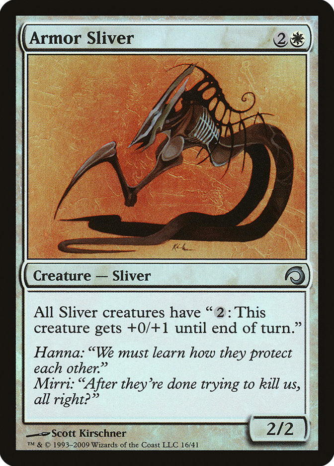 Armor Sliver [Premium Deck Series: Slivers] | The Gaming-Verse