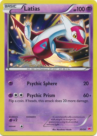 Latias (30/30) [XY: Trainer Kit 2 - Latias] | The Gaming-Verse