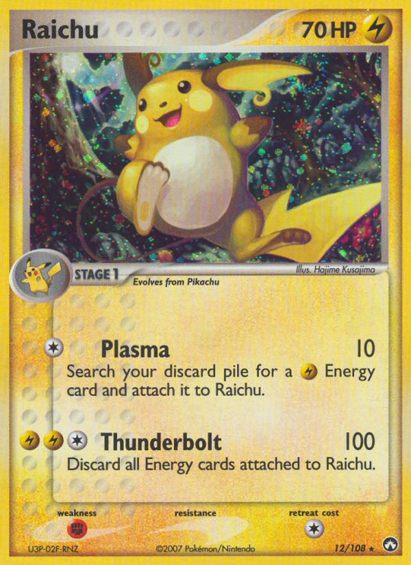 Raichu (12/108) [EX: Power Keepers] | The Gaming-Verse