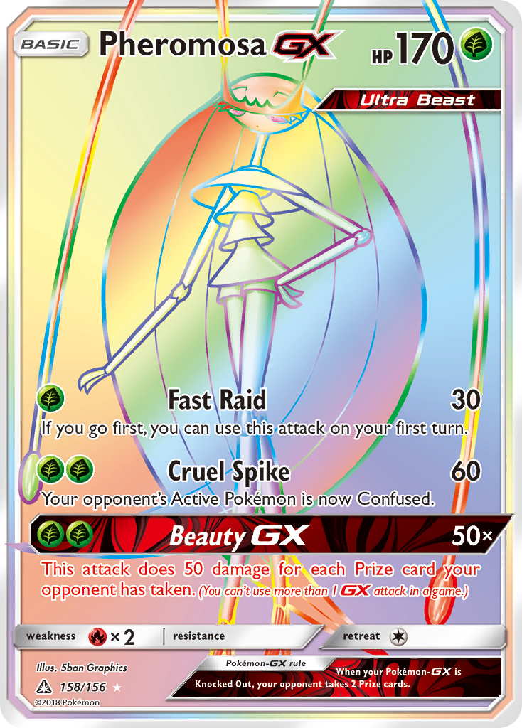 Pheromosa GX (158/156) [Sun & Moon: Ultra Prism] | The Gaming-Verse