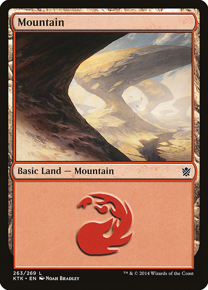 Mountain (#263) [Khans of Tarkir] | The Gaming-Verse