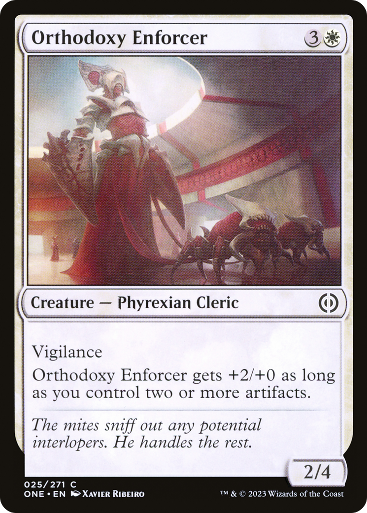 Orthodoxy Enforcer [Phyrexia: All Will Be One] | The Gaming-Verse