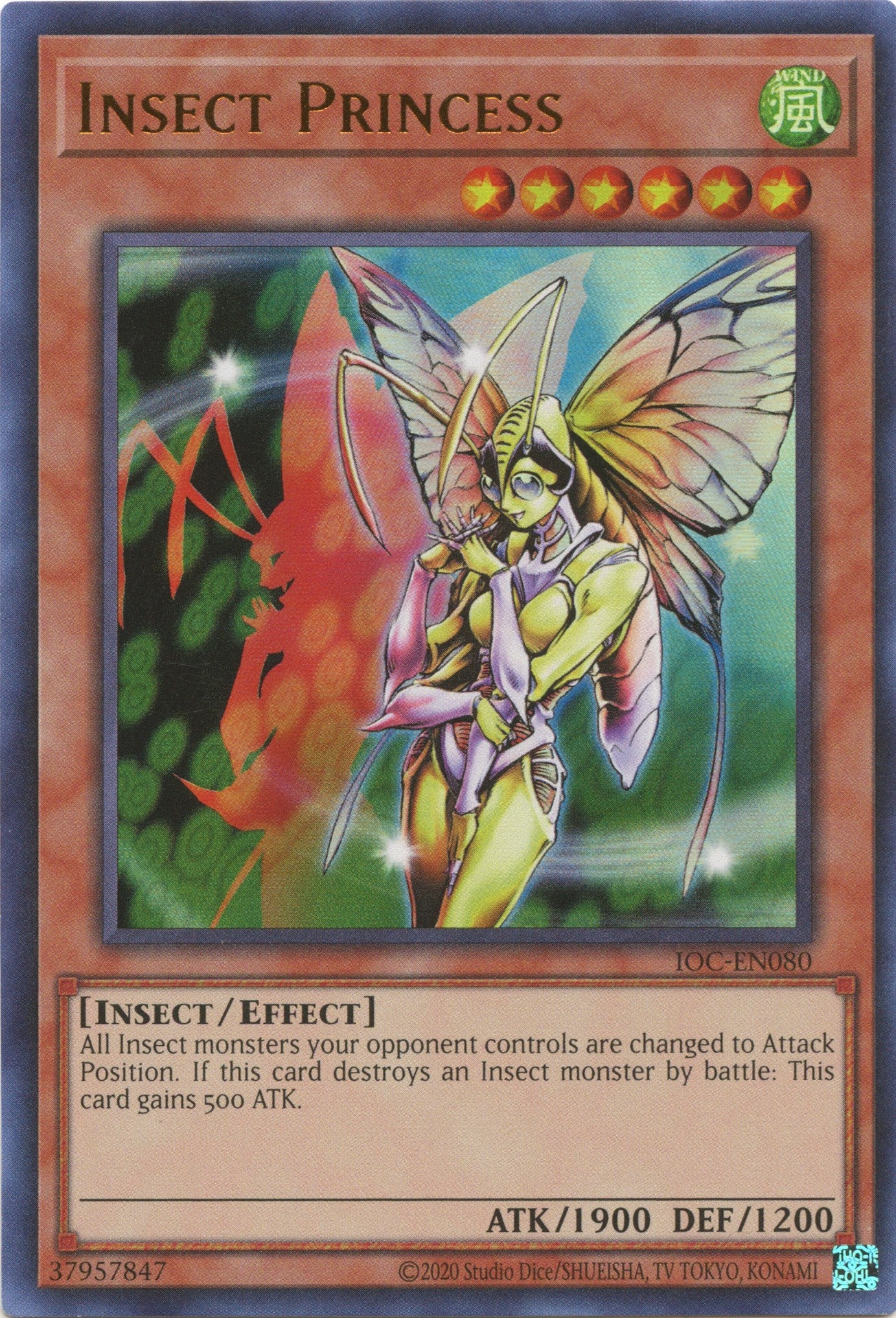 Insect Princess (25th Anniversary) [IOC-EN080] Ultra Rare | The Gaming-Verse