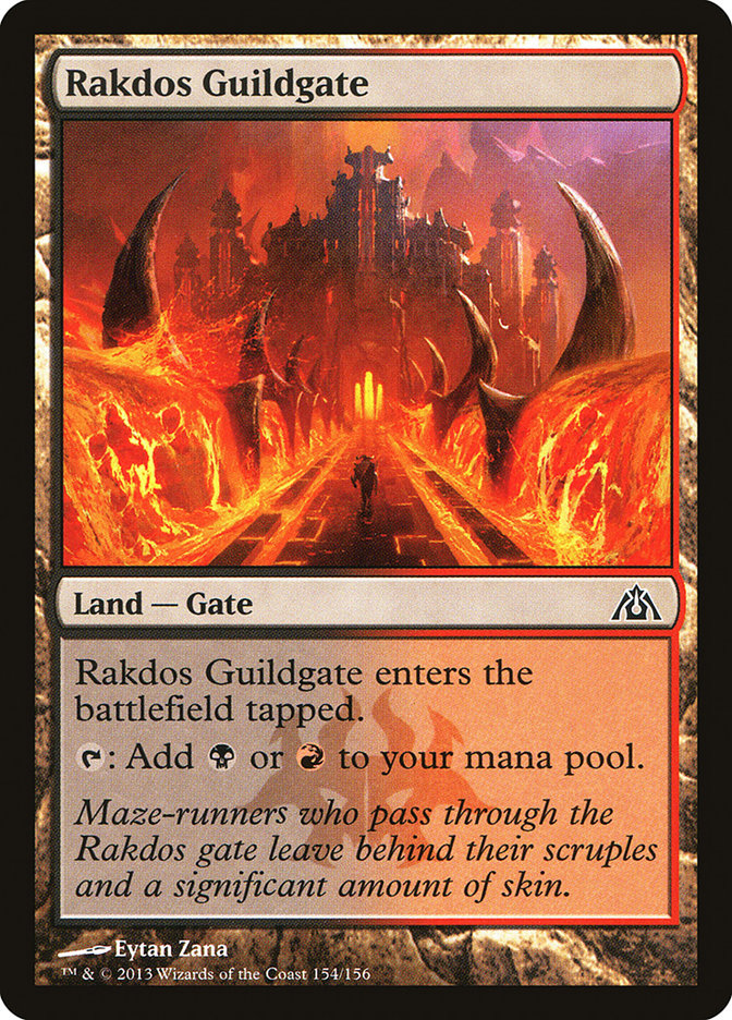 Rakdos Guildgate [Dragon's Maze] | The Gaming-Verse