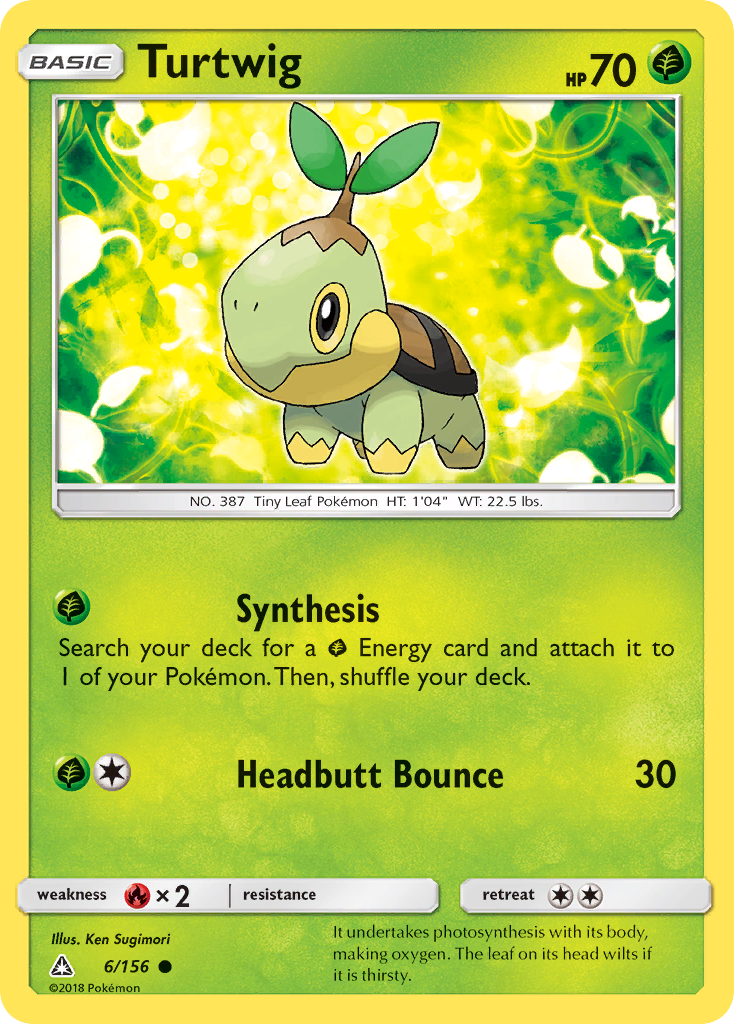 Turtwig (6/156) [Sun & Moon: Ultra Prism] | The Gaming-Verse