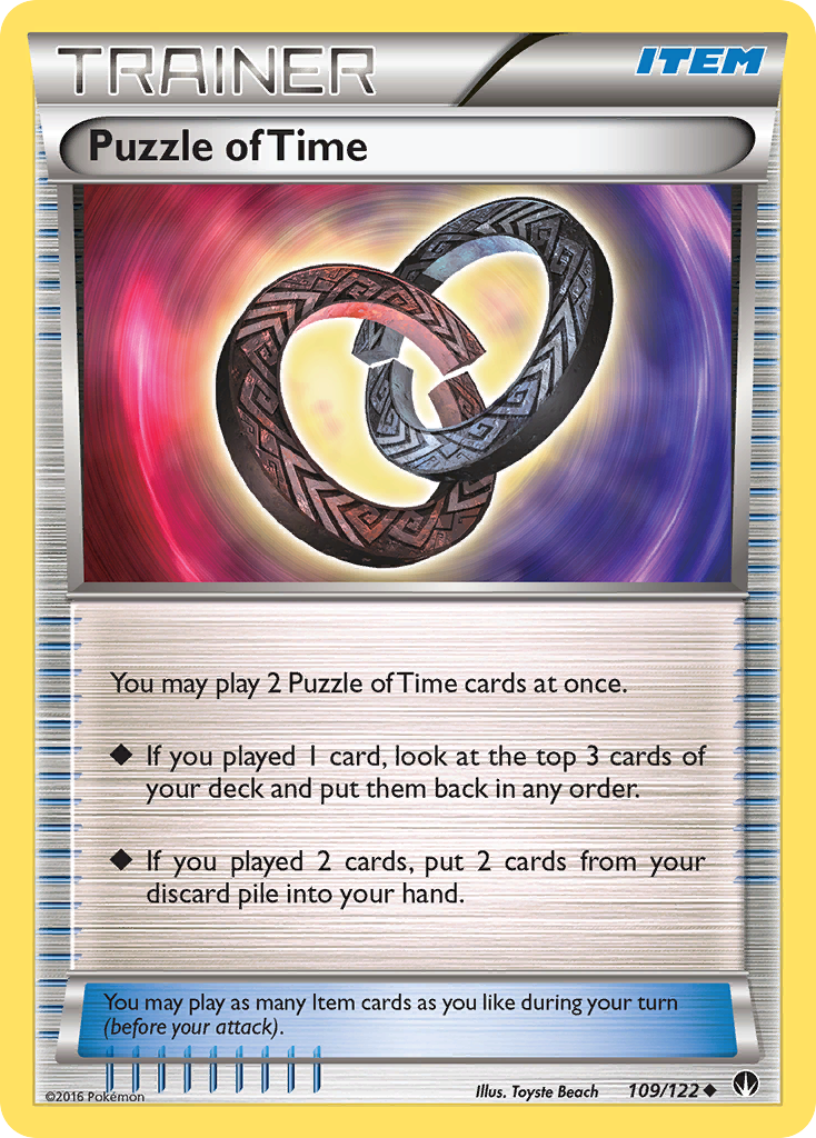 Puzzle of Time (109/122) [XY: BREAKpoint] | The Gaming-Verse