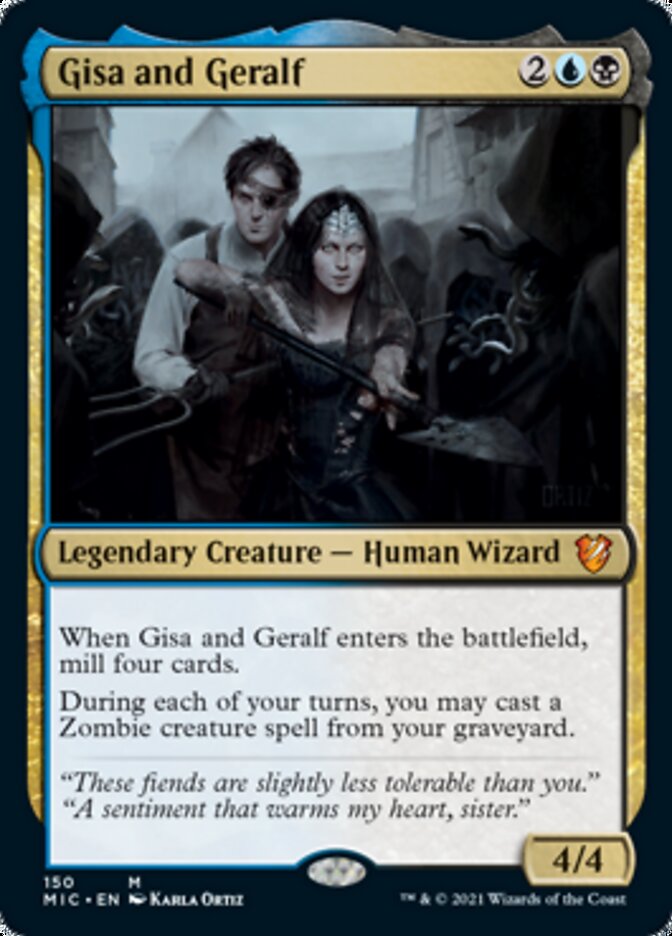 Gisa and Geralf [Innistrad: Midnight Hunt Commander] | The Gaming-Verse