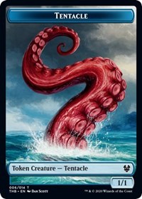 Tentacle // Satyr Double-sided Token [Theros Beyond Death Tokens] | The Gaming-Verse