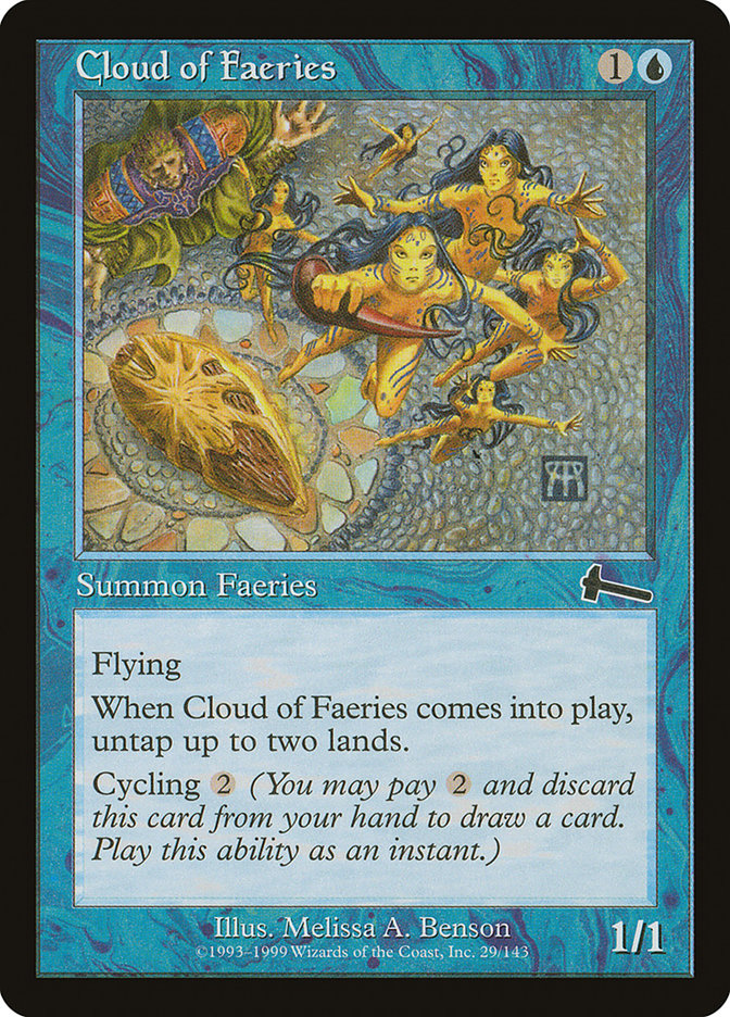 Cloud of Faeries [Urza's Legacy] | The Gaming-Verse