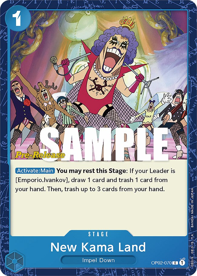 New Kama Land [Paramount War Pre-Release Cards] | The Gaming-Verse