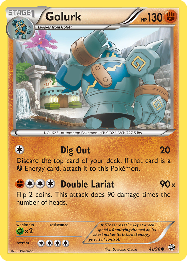 Golurk (41/98) [XY: Ancient Origins] | The Gaming-Verse