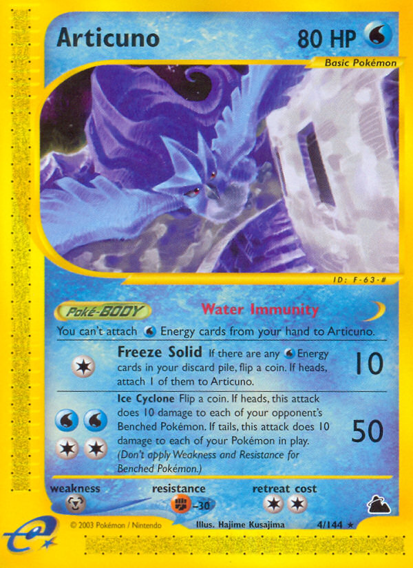 Articuno (4/144) [Skyridge] | The Gaming-Verse