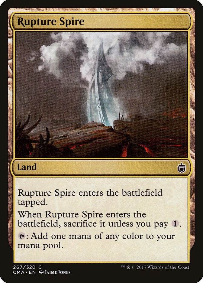 Rupture Spire [Commander Anthology] | The Gaming-Verse