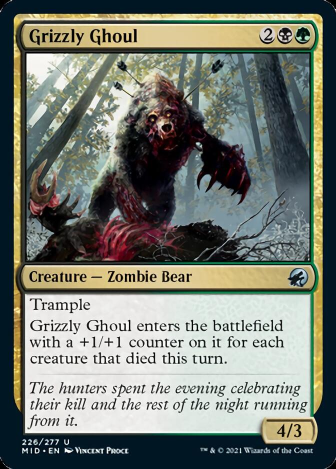 Grizzly Ghoul [Innistrad: Midnight Hunt] | The Gaming-Verse