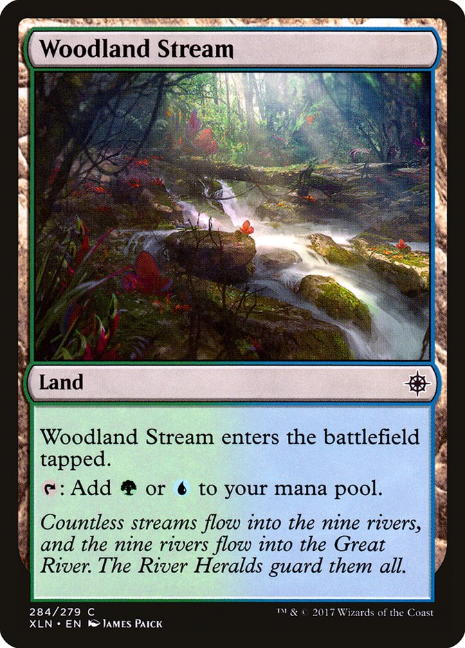 Woodland Stream [Ixalan] | The Gaming-Verse