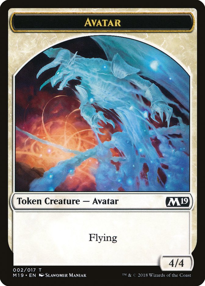 Avatar [Core Set 2019 Tokens] | The Gaming-Verse