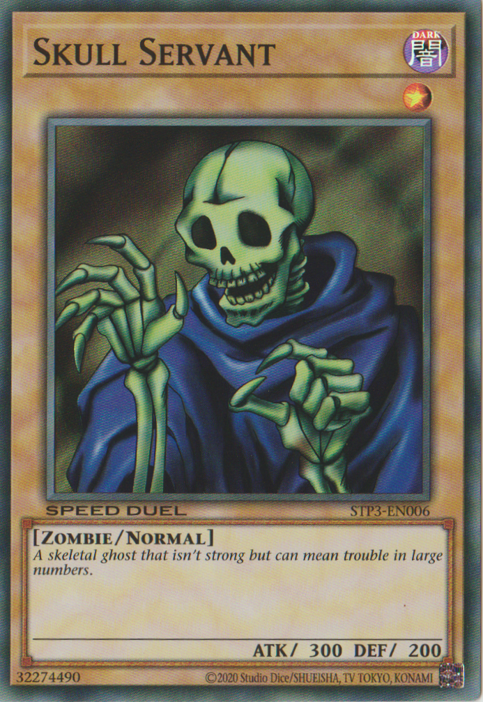 Skull Servant [STP3-EN006] Super Rare | The Gaming-Verse