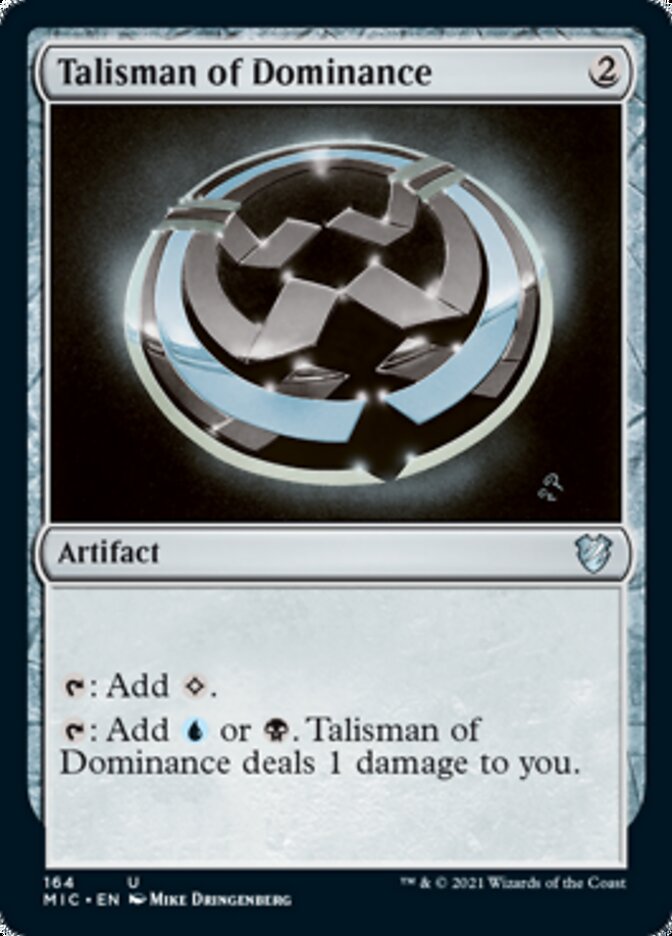 Talisman of Dominance [Innistrad: Midnight Hunt Commander] | The Gaming-Verse