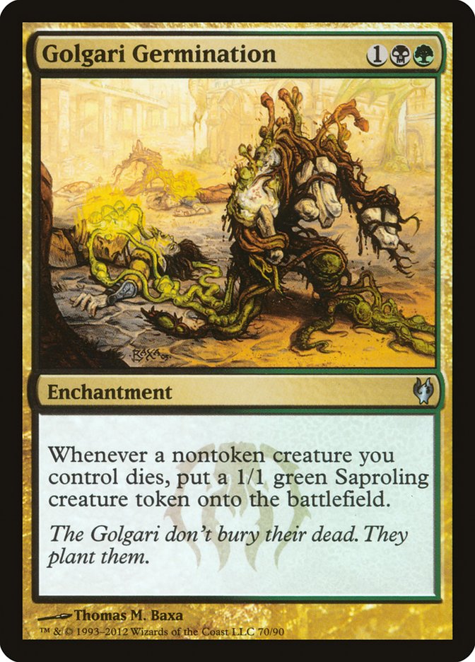 Golgari Germination [Duel Decks: Izzet vs. Golgari] | The Gaming-Verse