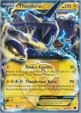 Thundurus EX (38/116) (Plasma Power - Haruto Kobayashi) [World Championships 2014] | The Gaming-Verse