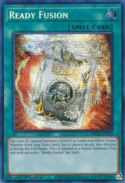 Ready Fusion [MP22-EN163] Prismatic Secret Rare | The Gaming-Verse