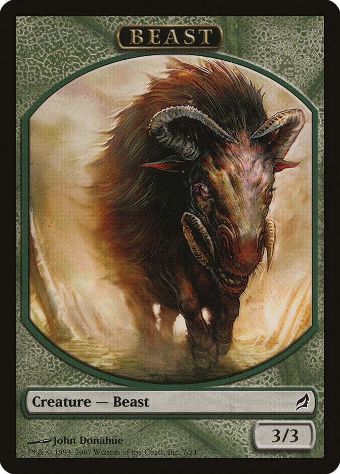 Beast [Lorwyn Tokens] | The Gaming-Verse