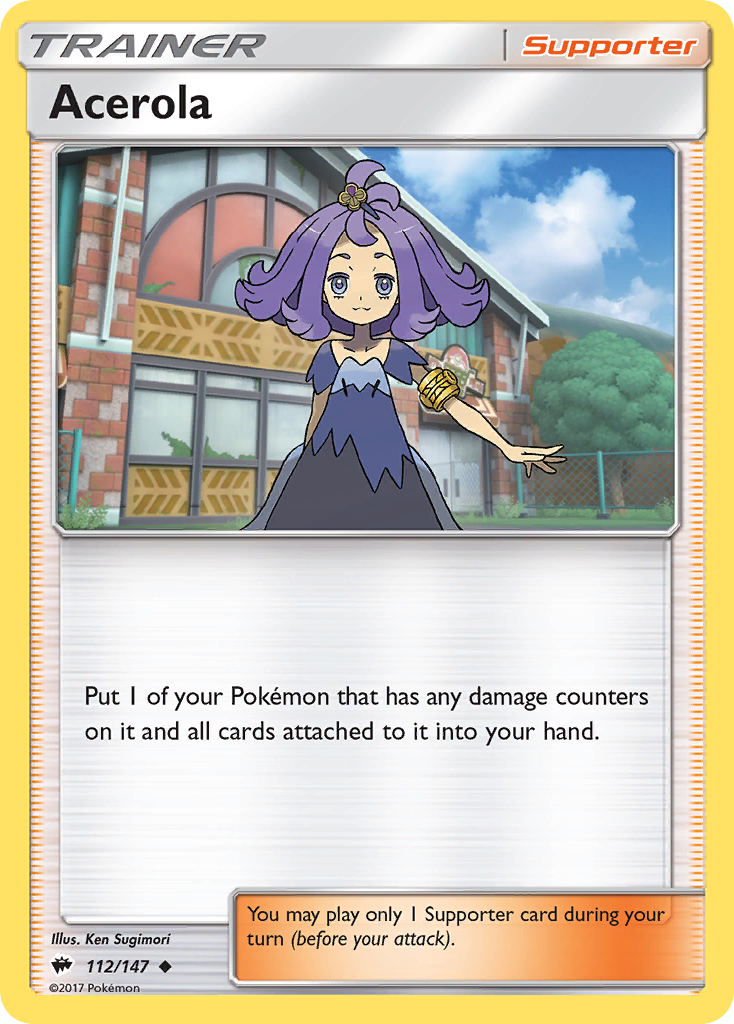 Acerola (112/147) [Sun & Moon: Burning Shadows] | The Gaming-Verse