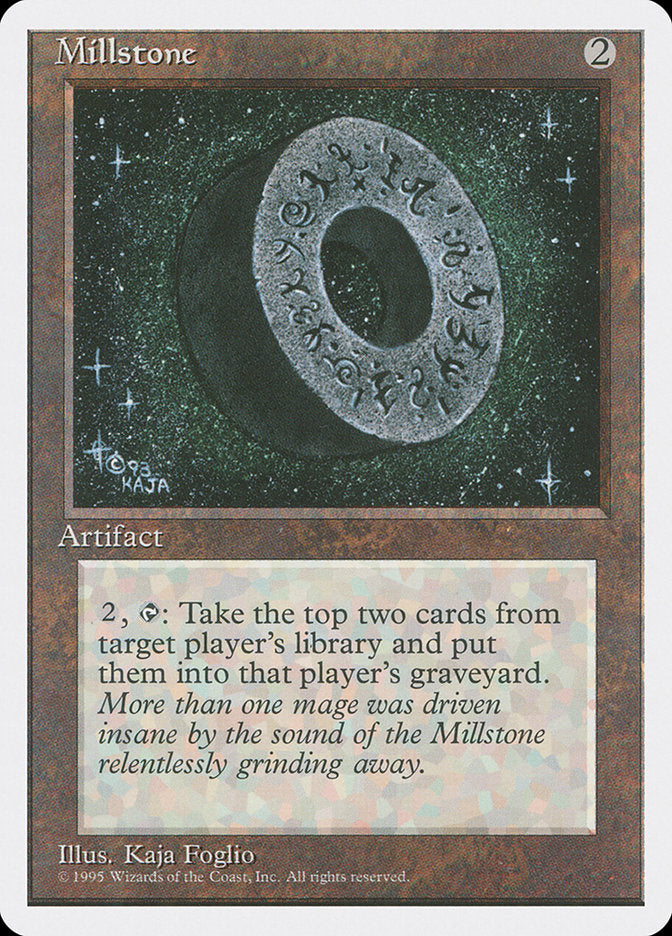 Millstone [Fourth Edition] | The Gaming-Verse