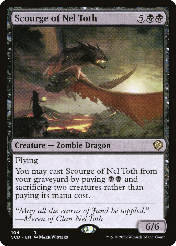 Scourge of Nel Toth [Starter Commander Decks] | The Gaming-Verse