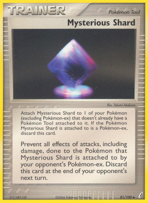 Mysterious Shard (81/100) [EX: Crystal Guardians] | The Gaming-Verse