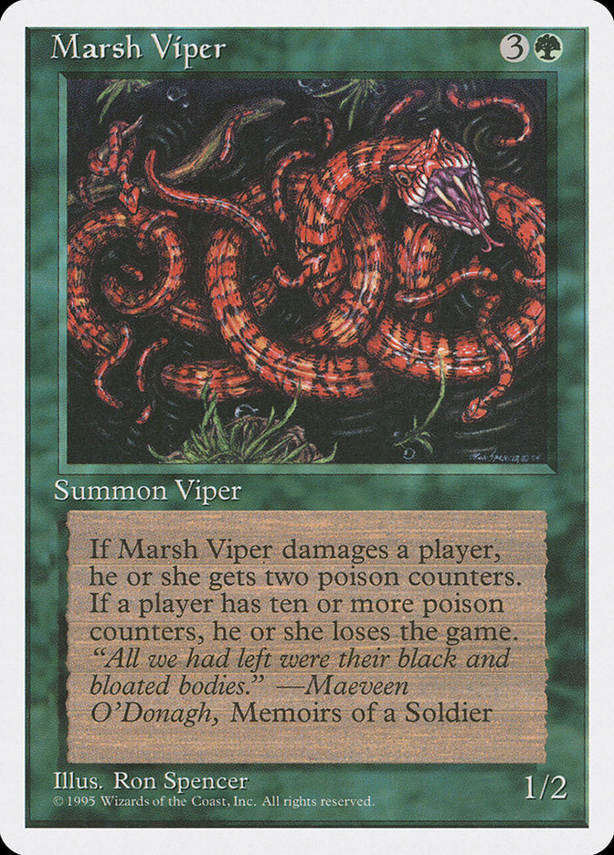 Marsh Viper [Fourth Edition] | The Gaming-Verse