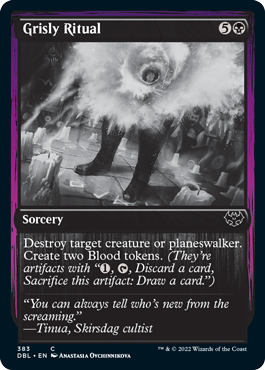 Grisly Ritual [Innistrad: Double Feature] | The Gaming-Verse