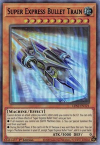 Super Express Bullet Train (Blue) [LDS2-EN121] Ultra Rare | The Gaming-Verse