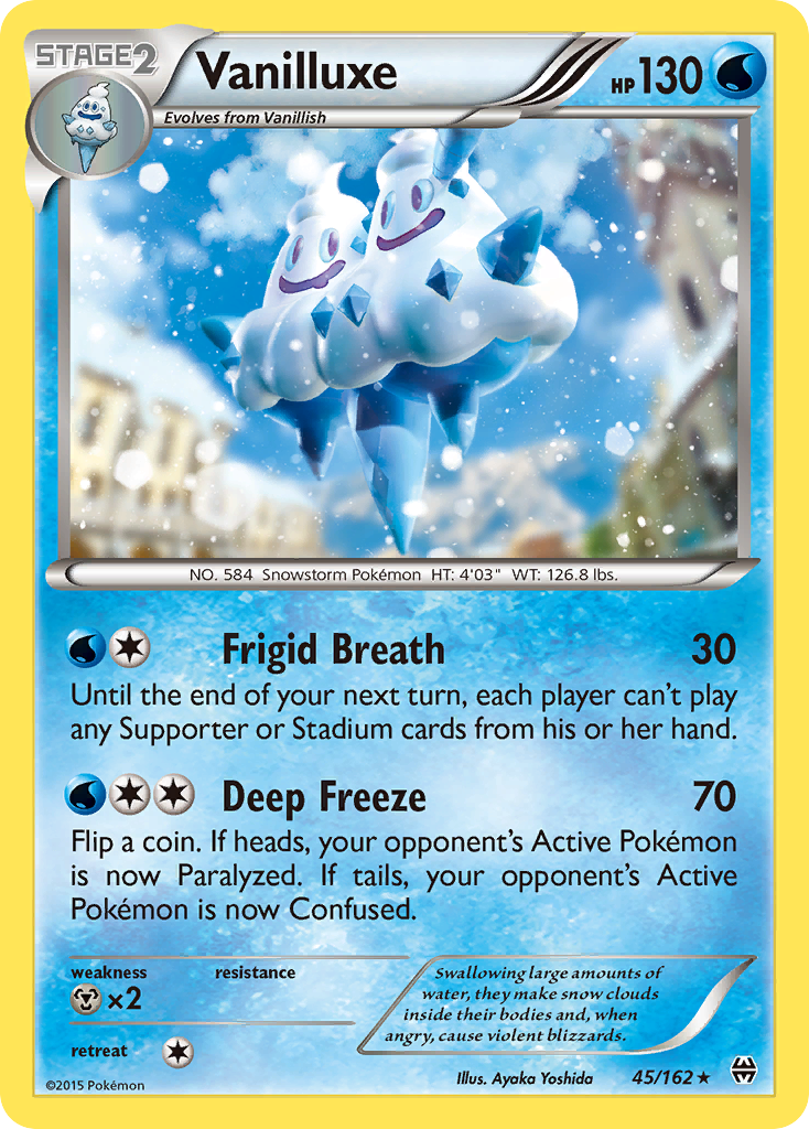 Vanilluxe (45/162) [XY: BREAKthrough] | The Gaming-Verse