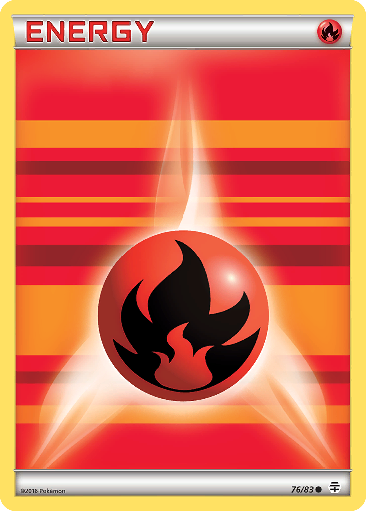 Fire Energy (76/83) [XY: Generations] | The Gaming-Verse