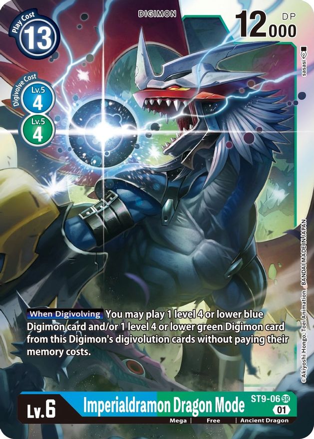 Imperialdramon Dragon Mode [ST9-06] [Starter Deck: Ultimate Ancient Dragon] | The Gaming-Verse