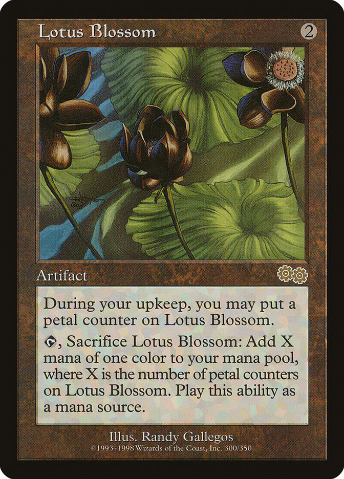 Lotus Blossom [Urza's Saga] | The Gaming-Verse