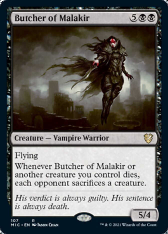 Butcher of Malakir [Innistrad: Midnight Hunt Commander] | The Gaming-Verse