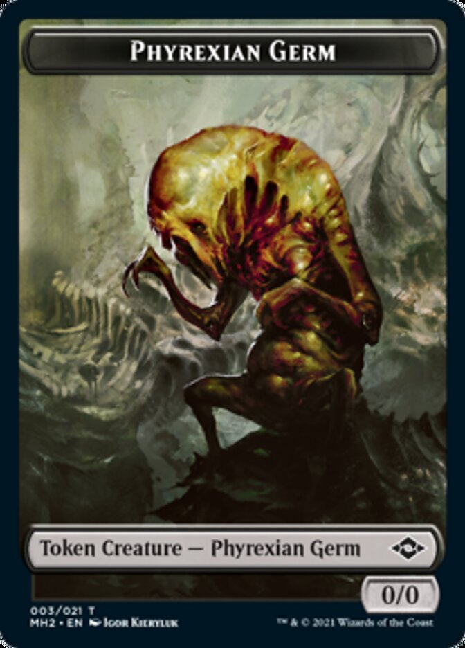 Phyrexian Germ Token // Treasure Token (#21) [Modern Horizons 2 Tokens] | The Gaming-Verse