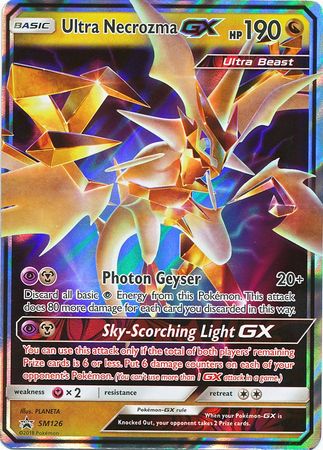 Ultra Necrozma GX (SM126) (Jumbo Card) [Sun & Moon: Black Star Promos] | The Gaming-Verse