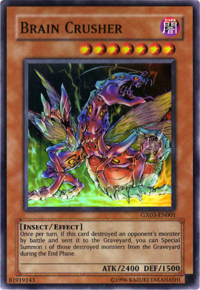 Brain Crusher [GX03-EN001] Super Rare | The Gaming-Verse