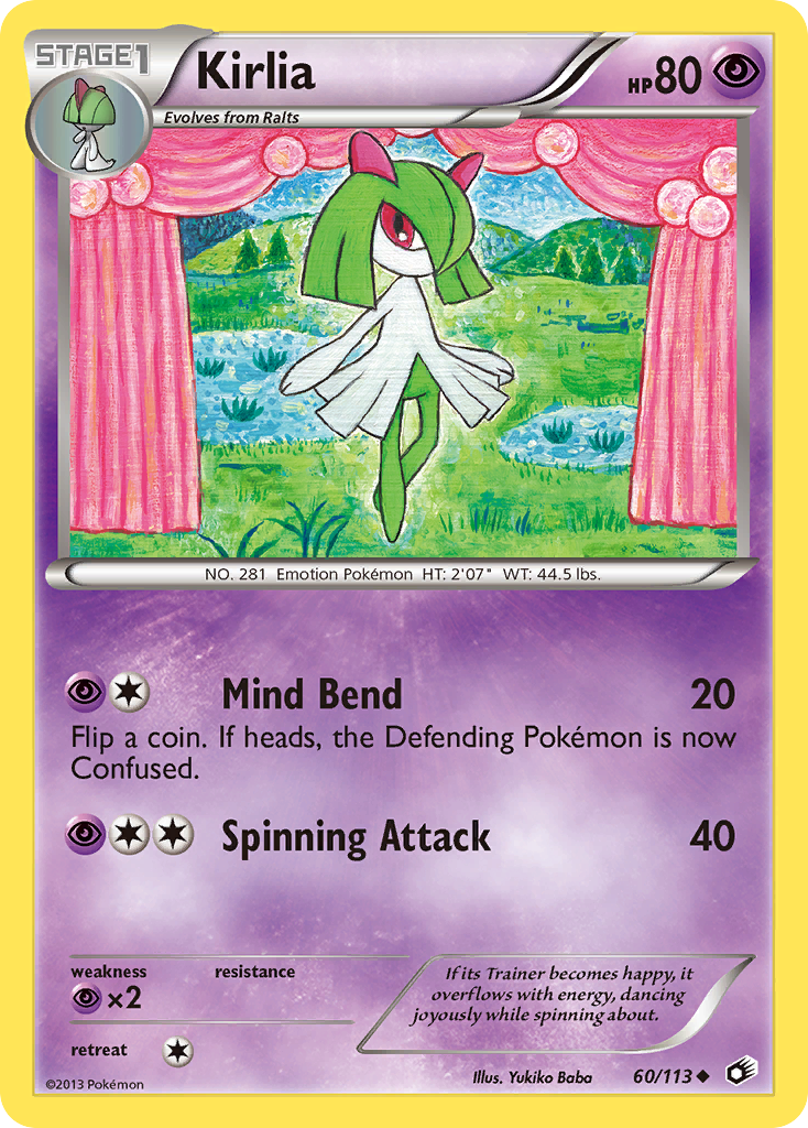 Kirlia (60/113) [Black & White: Legendary Treasures] | The Gaming-Verse