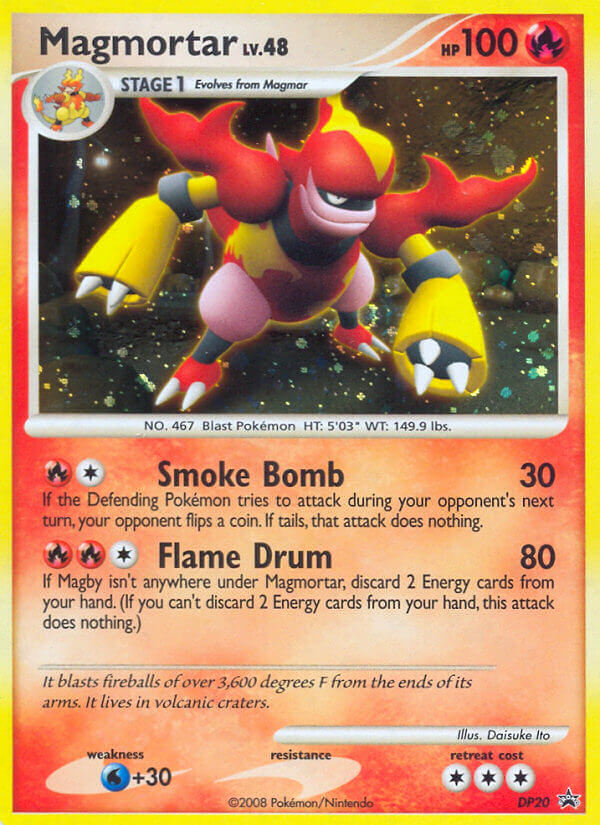 Magmortar (DP20) [Diamond & Pearl: Black Star Promos] | The Gaming-Verse