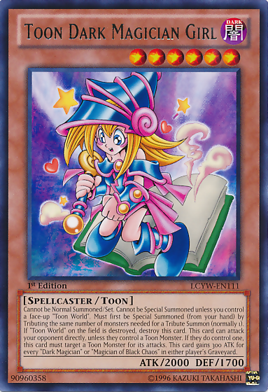 Toon Dark Magician Girl [LCYW-EN111] Rare | The Gaming-Verse