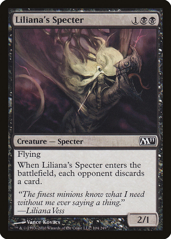 Liliana's Specter [Magic 2011] | The Gaming-Verse