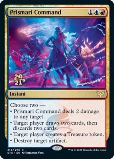 Prismari Command [Strixhaven: School of Mages Prerelease Promos] | The Gaming-Verse